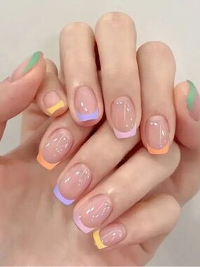 3/$40 NIB 24 Pcs French Minimalist Press On Nails